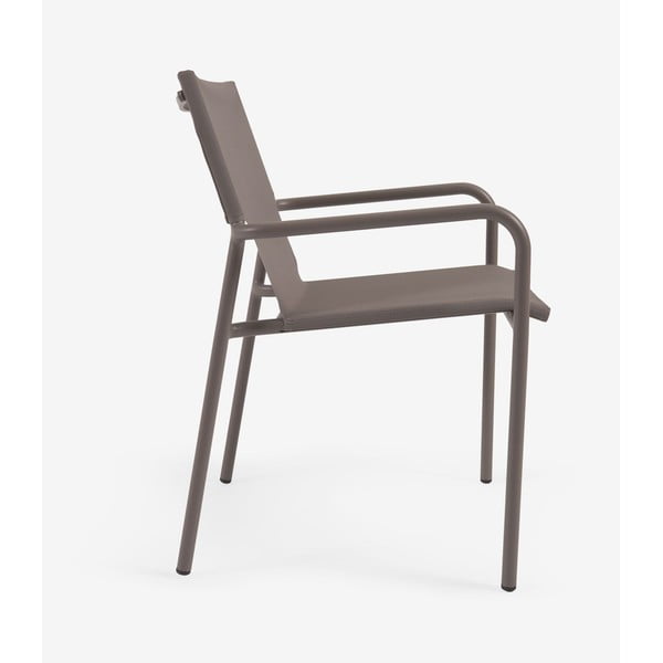 Ruda aliuminio sodo kėdė Kave Home Zaltana-image-1