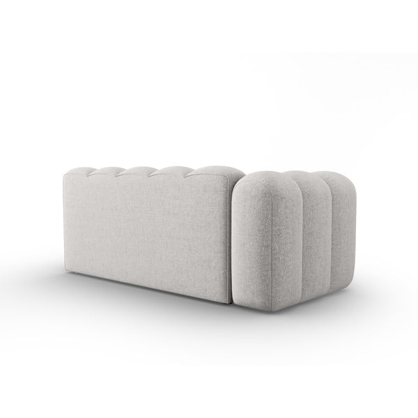 Modulinė sofa šviesiai pilkos spalvos (su kairiuoju kampu) Lupine – Micadoni Home-image-4