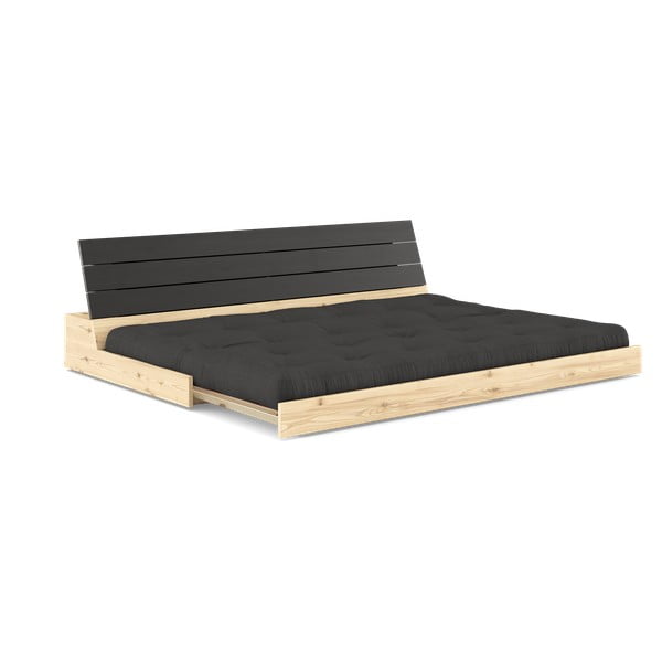 Sulankstoma sofa tamsiai pilkos spalvos 196 cm Base – Karup Design-image-4