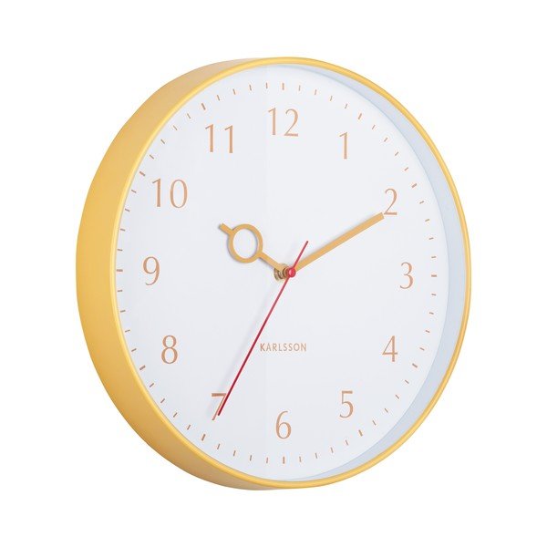 Sieninis laikrodis ø 30 cm Loupe – Karlsson-image-2