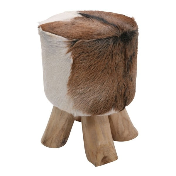 "Kare Design Flint Stone" odinė kėdė, ⌀ 35 cm