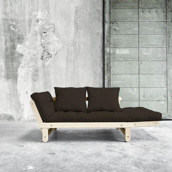 Sofa lova "Karup Beat Natural/Choco Brown-image-2