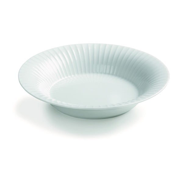 Balta porcelianinė sriubos lėkštė Kähler Design Hammershoi, ⌀ 21 cm