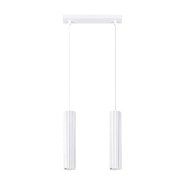 Kabantis šviestuvas baltos spalvos Gleam – Sollux