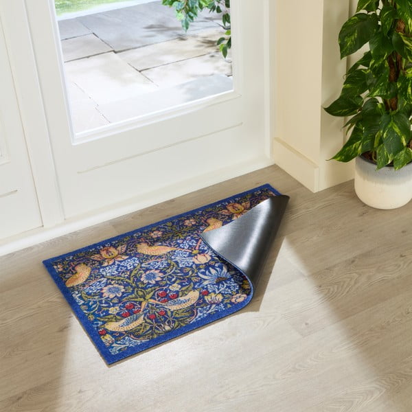 Grindų kilimėlis 50x80 cm William Morris Strawberry Thief – Artsy Doormats-image-2