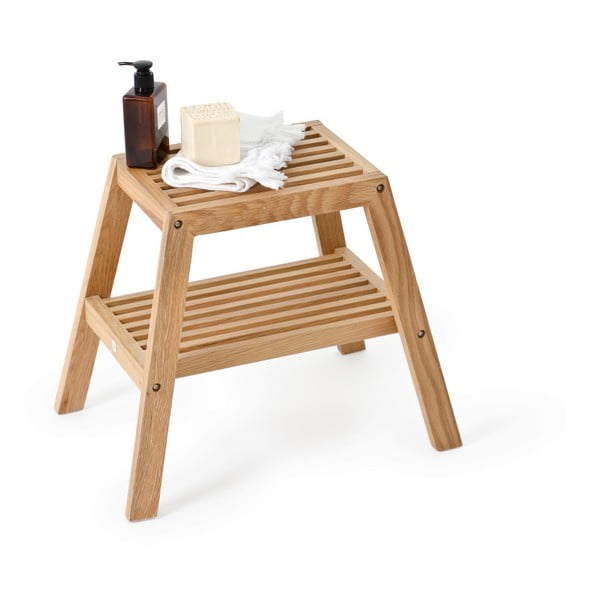 Ąžuolinė taburetė Wireworks Slatted Stool-image-4