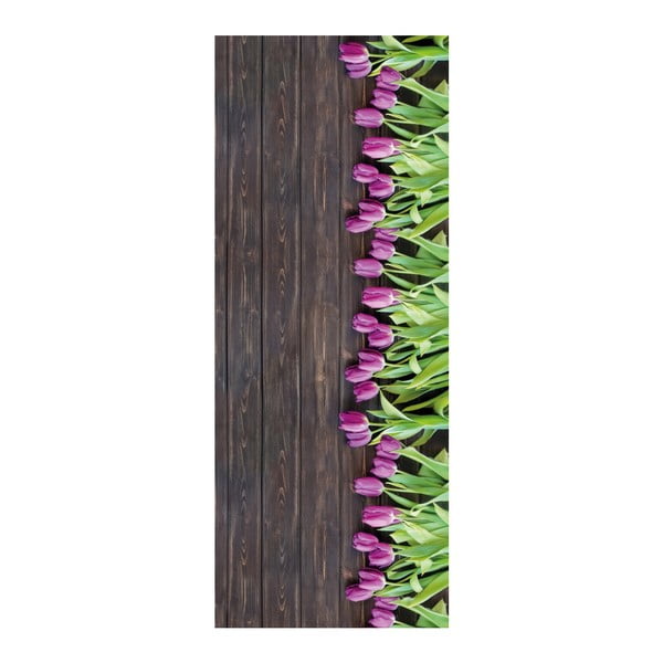 Labai patvarus Webtappeti Tulips, 58 x 190 cm
