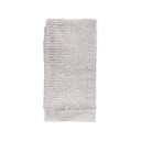 Šviesiai pilkas 100 % medvilninis rankšluostis Zone Classic, 50 x 100 cm