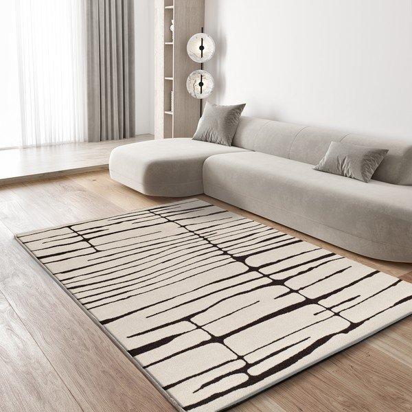 Kreminės spalvos kilimas 80x150 cm Retro – Universal-image-1