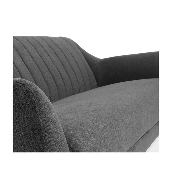 Tamsiai pilka sofa Kave Home Off-image-2
