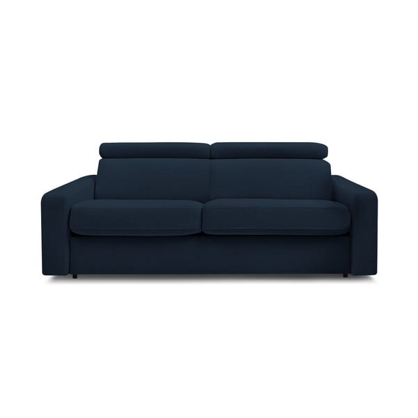 Sulankstoma sofa tamsiai mėlynos spalvos 215 cm Monaco – Bobochic Paris