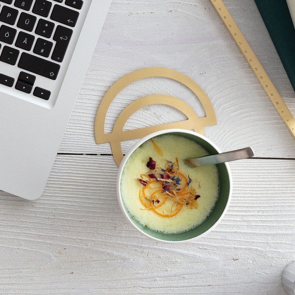 Baltas ir žalias porcelianinis puodelis Villeroy & Boch Uni, 450 ml-image-1