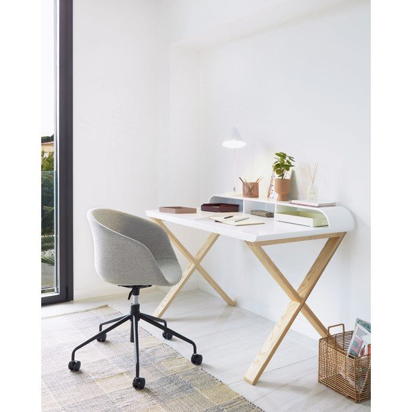 Paslepiamas rašomasis stalas 79x120 cm – Kave Home-image-1