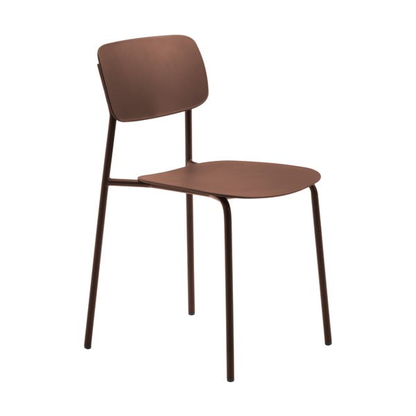 Terakotos spalvos valgomojo kėdės 2 vnt. Kirkland – Unique Furniture