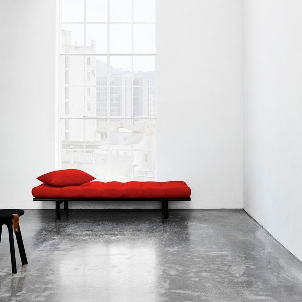 Sofa "Karup Pace" juoda/raudona-image-4