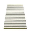 Žalios spalvos/kreminės spalvos lauko ir vidaus kilimas 70x120 cm Teo Sage – Pappelina