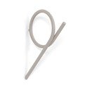 Sieninis taupe spalvos iš plieno kablys Tuba M – Spinder Design