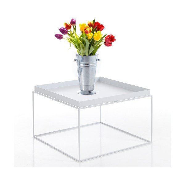 Iš metalo sodo šoninis staliukas 60x60 cm Hannah – Tomasucci-image-2