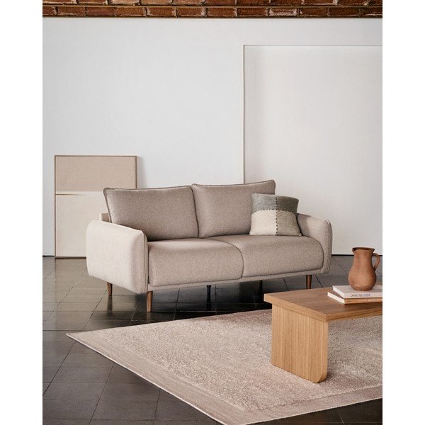 Smėlio spalvos sofa 184 cm Carlota – Kave Home-image-1