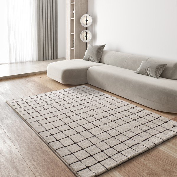 Kilimas kreminės spalvos 200x290 cm Retro – Universal-image-1