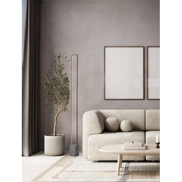 Juodos spalvos pastatomas šviestuvas LED (aukštis 161 cm) Lithos – Nova Luce-image-1