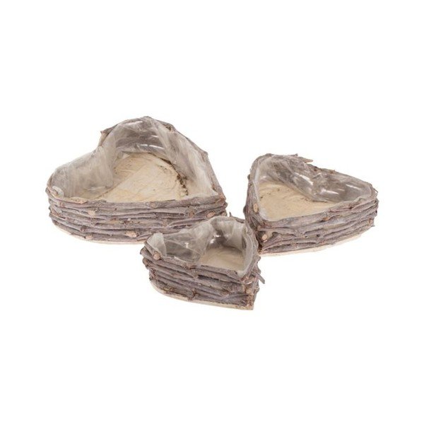 3 pintų puodų rinkinys "Dakls Hearts