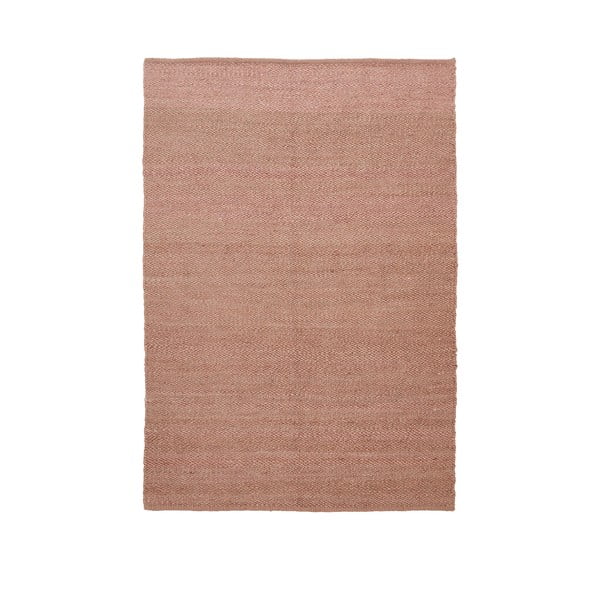 Iš džiuto lauko kilimas rausvos spalvos 160x230 cm Sallova – Kave Home