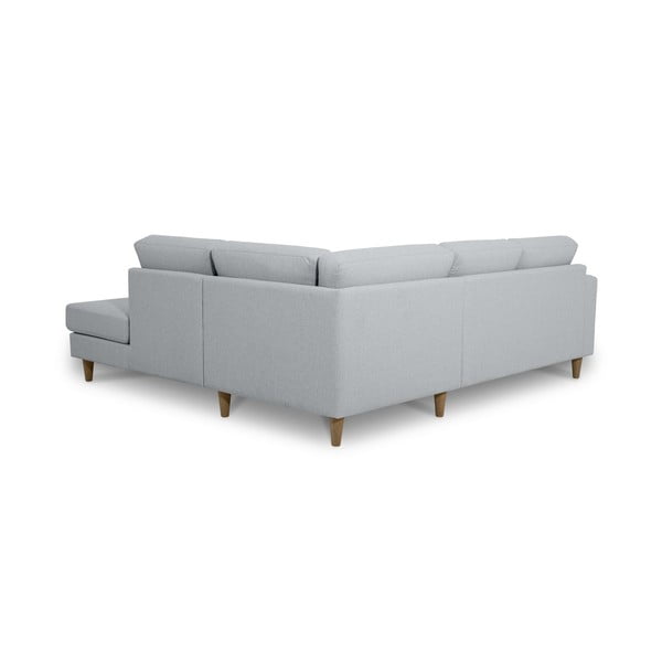 Kampinė sofa pilkos spalvos (su dešiniuoju kampu) Focus – Scandic-image-3