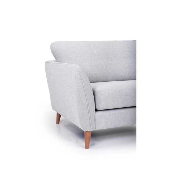 Šviesiai pilka kampinė sofa Scandic Paris, dešinysis kampas-image-4