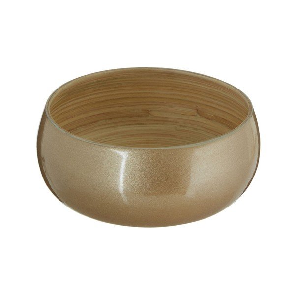 Aukso spalvos bambukinis dubuo Premier Housewares, ⌀ 20 cm-image-1