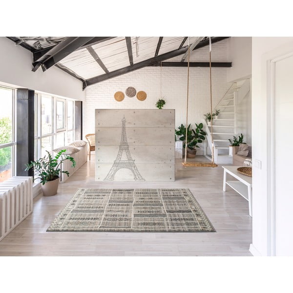 Smėlio spalvos kilimas Universal Piazza Stripe, 80 x 150 cm-image-1