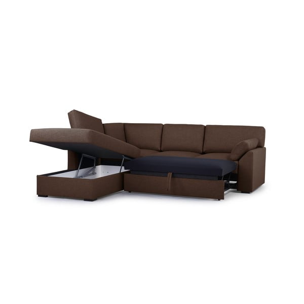 Sulankstoma kampinė sofa rudos spalvos (su kairiuoju kampu) Janson – Scandic-image-4