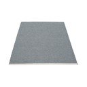 Pilkos spalvos lauko ir vidaus kilimas 140x200 cm Mono Granit – Pappelina