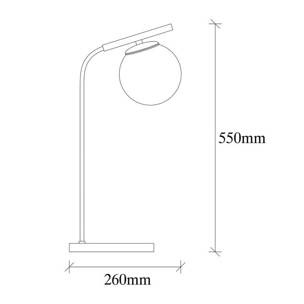 Juodas metalinis stalinis šviestuvas Opviq lights Nona-image-2