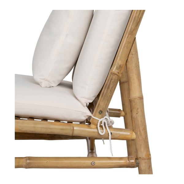 Baltos spalvos krėslas Bamboo – Ixia-image-4