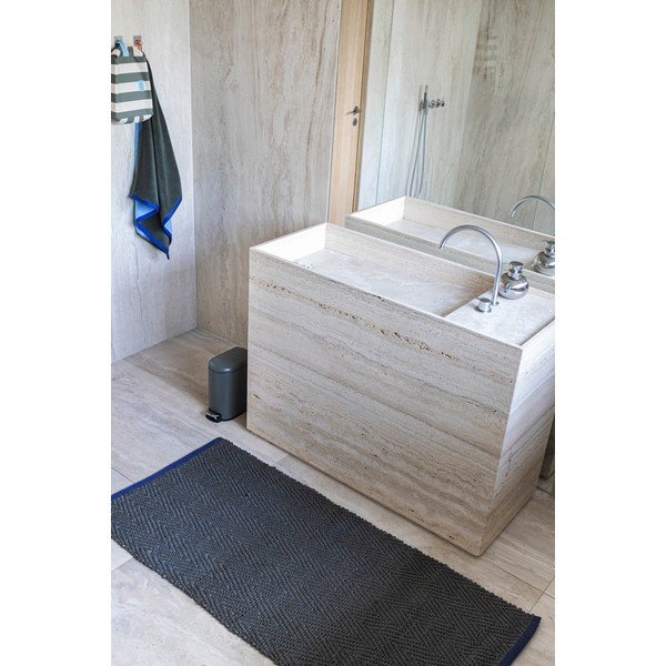 Tamsiai žalios spalvos iš džiuto kilimas 70x150 cm Notes – Mette Ditmer Denmark-image-1