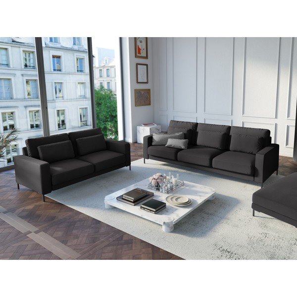 Tamsiai pilka sofa Interieurs 86 Seine, 158 cm-image-1