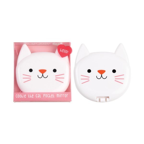 Kosmetinis didinantis veidrodis 7,5x8 cm Cookie the Cat – Rex London-image-3