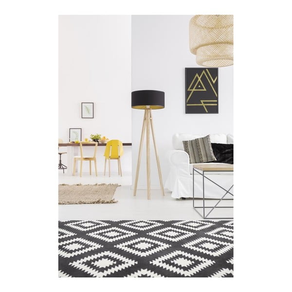 Juodas grindų šviestuvas "Ragaba-image-1