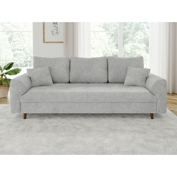 Šviesiai pilkos spalvos sofa 210 cm Ariella – Ropez-image-1
