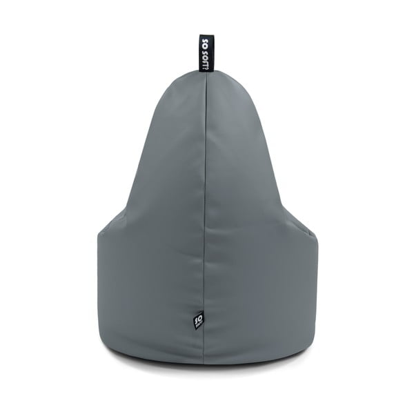 Raudonos spalvos iš dirbtinės odos sėdmaišis Lull L – So Soft?-image-4