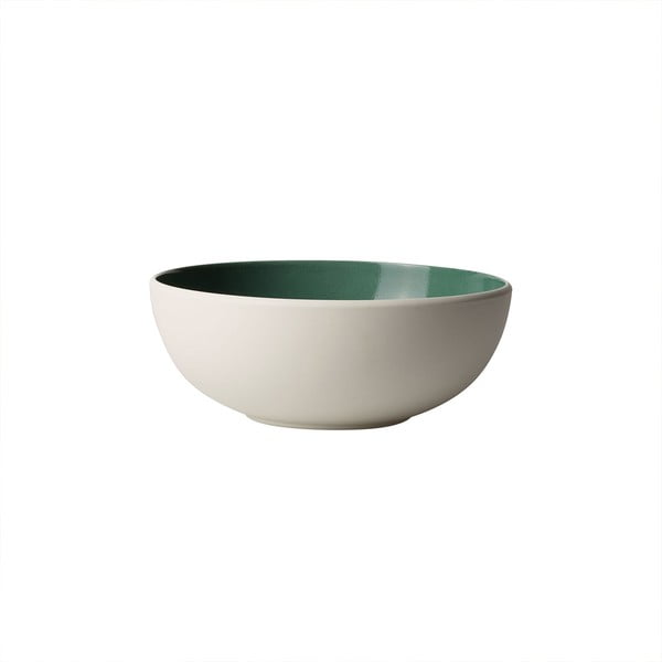 Baltos ir žalios spalvos porcelianinis indas "Villeroy & Boch Uni", 850 ml