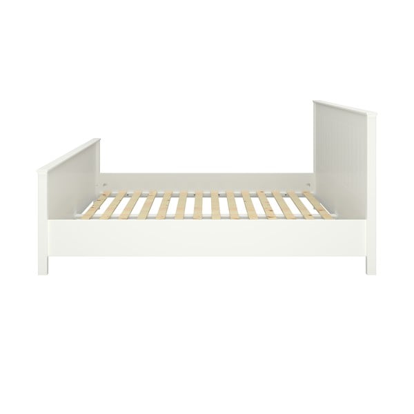 Balta dvigulė lova 180x200 cm Tromsö - Tvilum-image-2