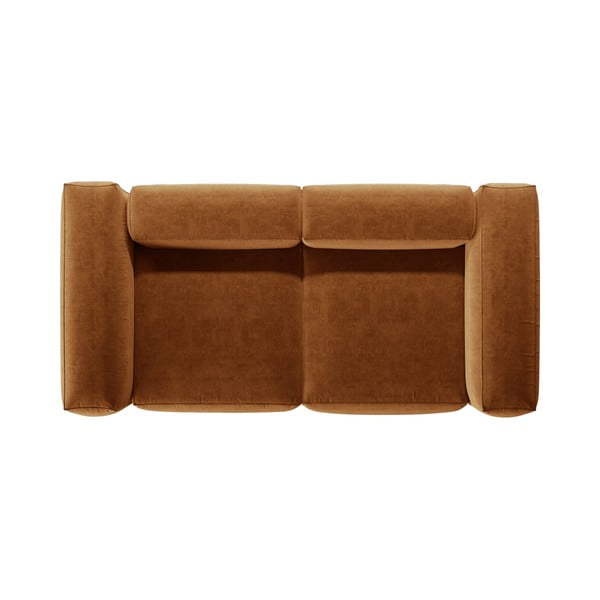 Raudonos plytų spalvos sofa 224 cm Bergamo – Cosmopolitan Design-image-3