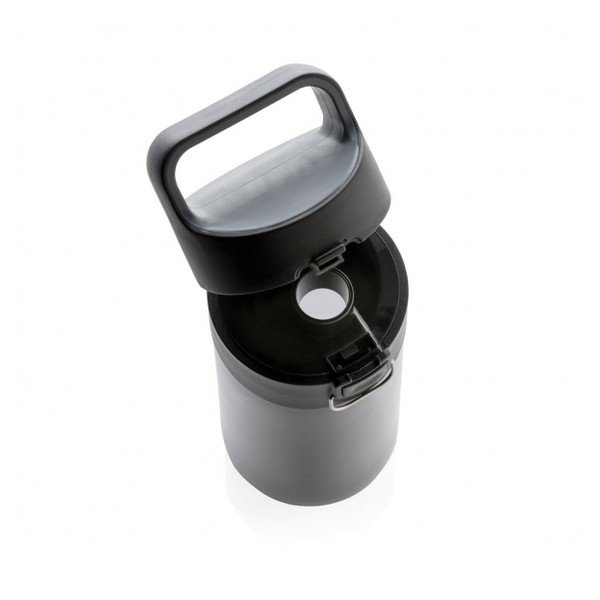 Juodas užrakinamas vandens buteliukas "XD Design Exclusive", 450 ml-image-3