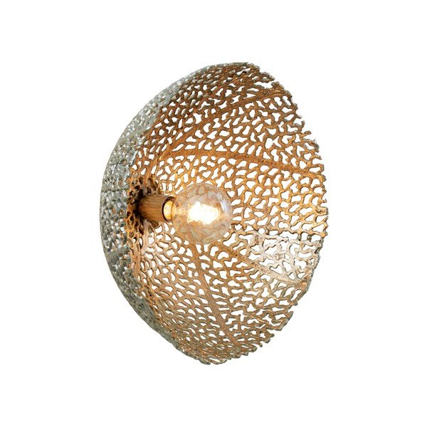 Aukso spalvos sieninis šviestuvas Sinula - Light & Living-image-2