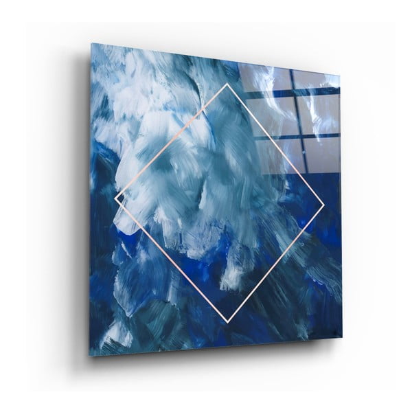 Paveikslas ant stiklo Insigne Pouring Clouds, 60 x 60 cm