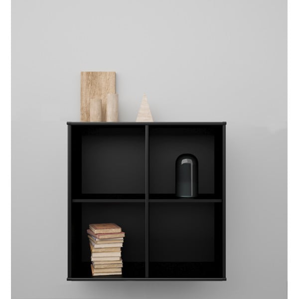 Juoda modulinė lentynų sistema 68,5x69 cm Mistral Kubus - Hammel Furniture-image-1