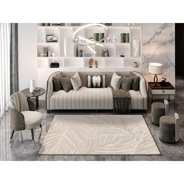 Kilimas kreminės spalvos 80x150 cm Sensation – Universal-image-2