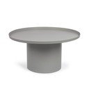 Iš metalo apvalios formos šoninis stalas ø 72 cm Fleksa – Kave Home